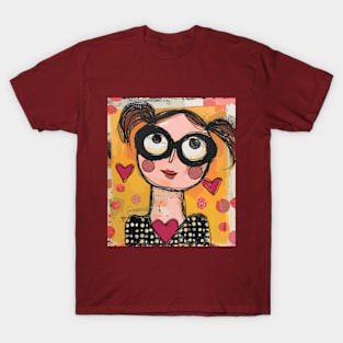 Geek Couple 2024 Valentines Day Drawing T-Shirt